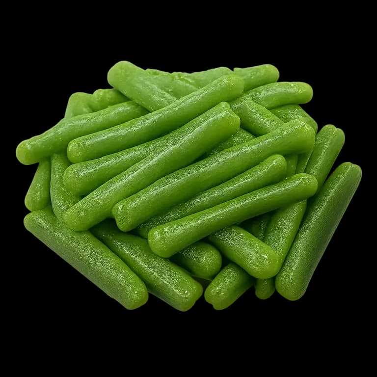 Steamed green beans
