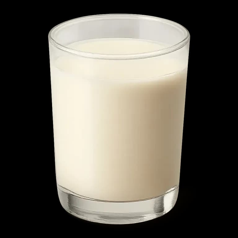 Sweetened almond milk