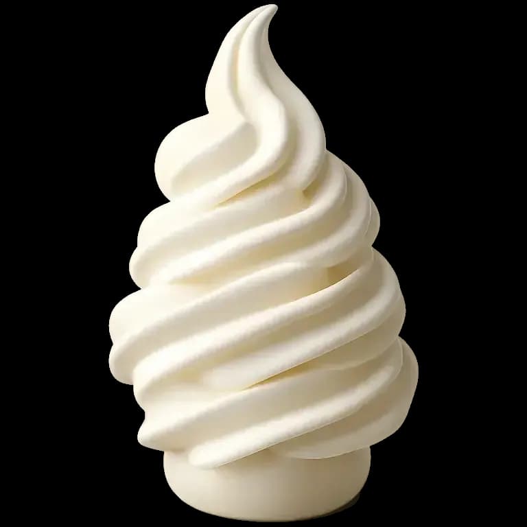 Vanilla soft serve