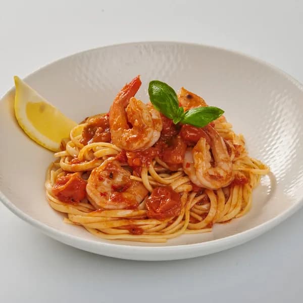 Chilli Prawn Linguine