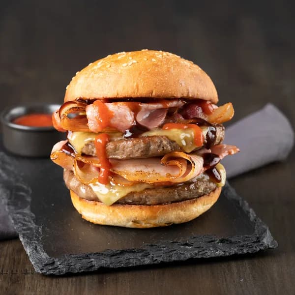 Double Stacked Burger
