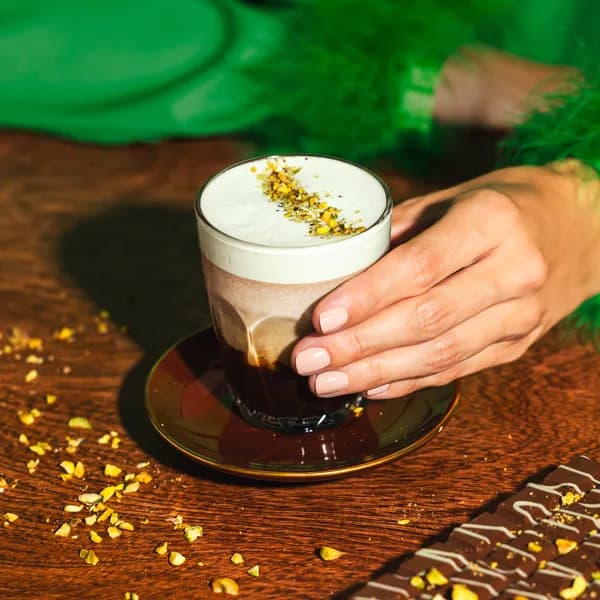 PISTACHIO HOT CHOCOLATE