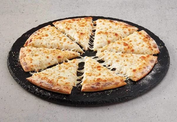 Cheesy Garlic With Crème Fraiche — Thin N Crispy