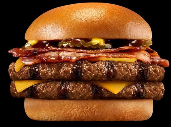 Grill Masters Angus Bacon & Cheese Double