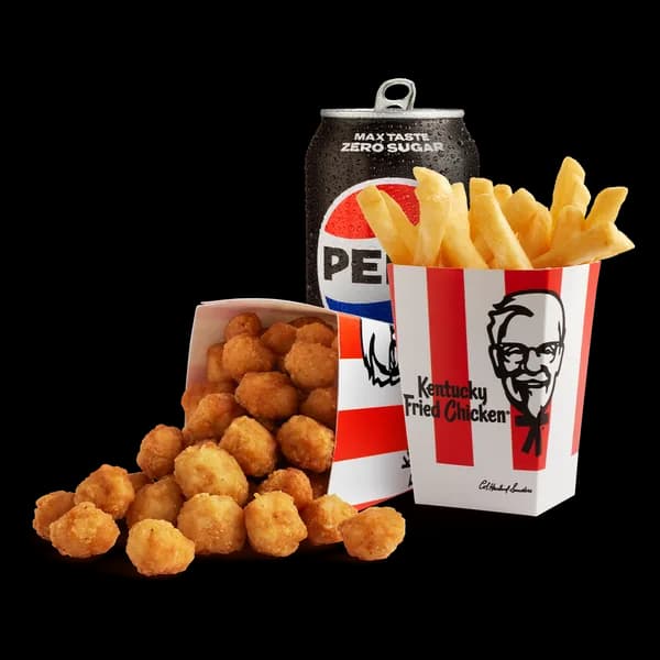 Maxi Popcorn Chicken Combo - Regular