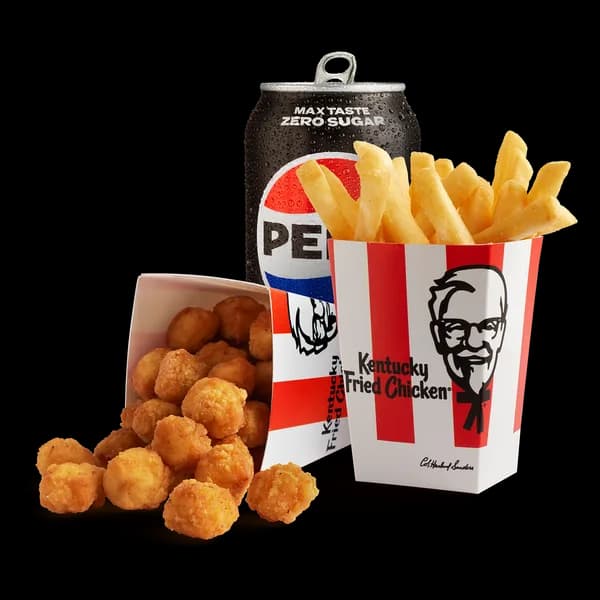 Popcorn Chicken Combo