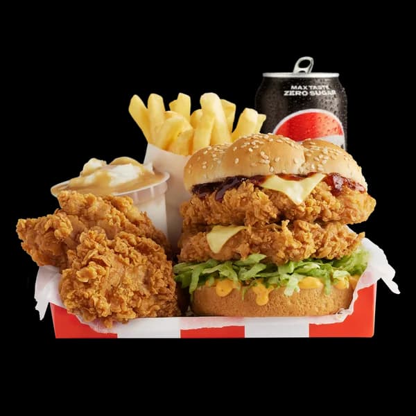 Zinger Stacker Burger Box