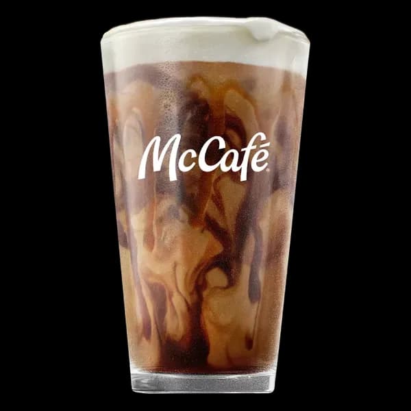 Medium - Iced Caramel Choc Mocha Latte