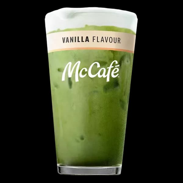 Medium - Iced Vanilla Matcha with Cold Foam