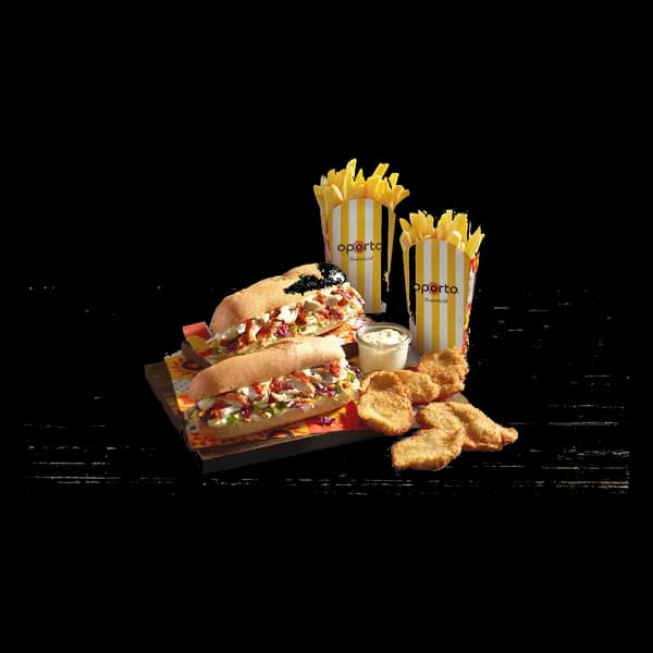 Porto Roll Meal for 2