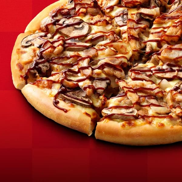 BBQ Chicken — Medium (1/6 pizza)