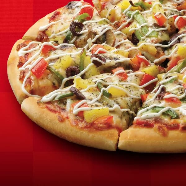 Veggie Sensation — Medium (1/6 pizza)
