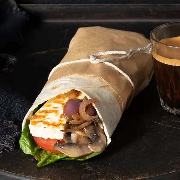 Haloumi & Veggie Brekkie Wrap