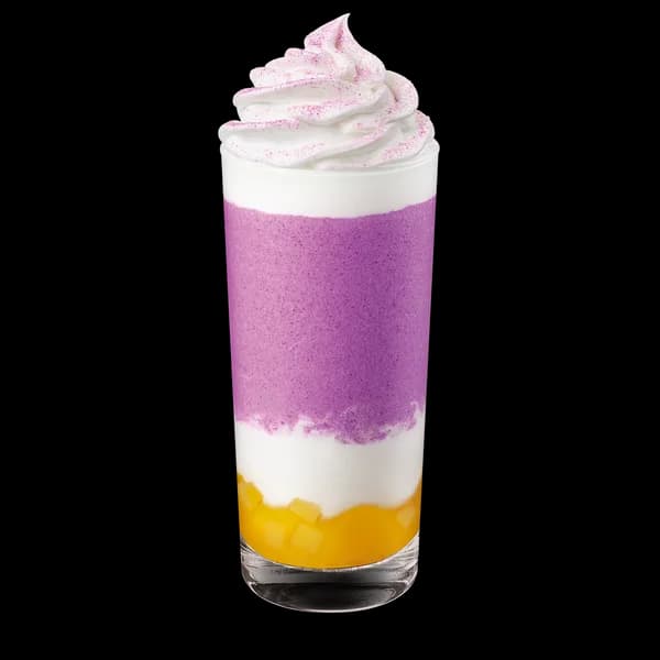 Dragonfruit Mango Jelly Latte Cream Frappuccino