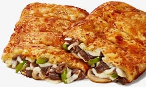 Phlly Steak Stuffed Cheesy Bread