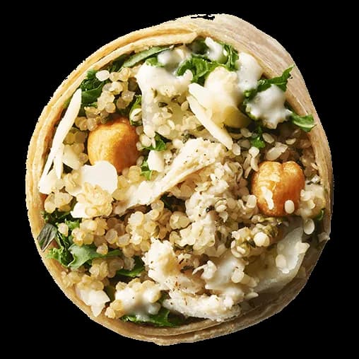 Kale Caesar Wrap
