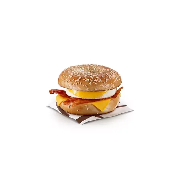 Sesame Bacon ‘N Egg Bagel