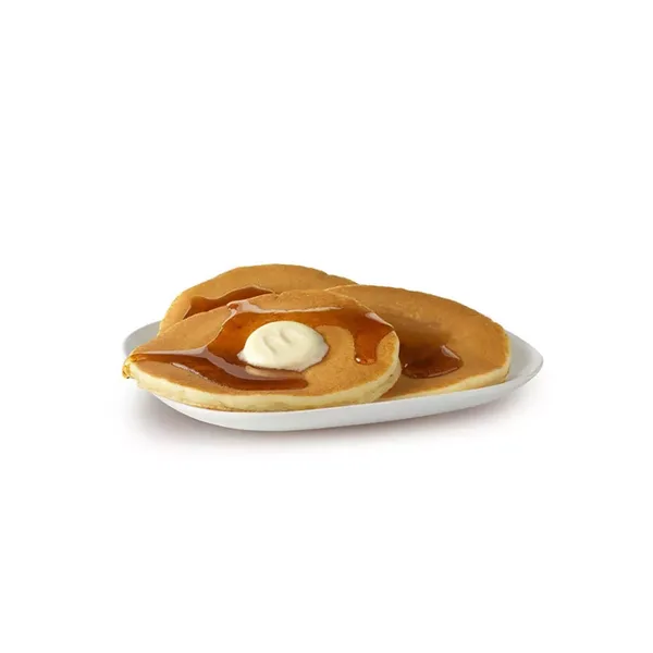 Hotcakes with Syrup and Butter