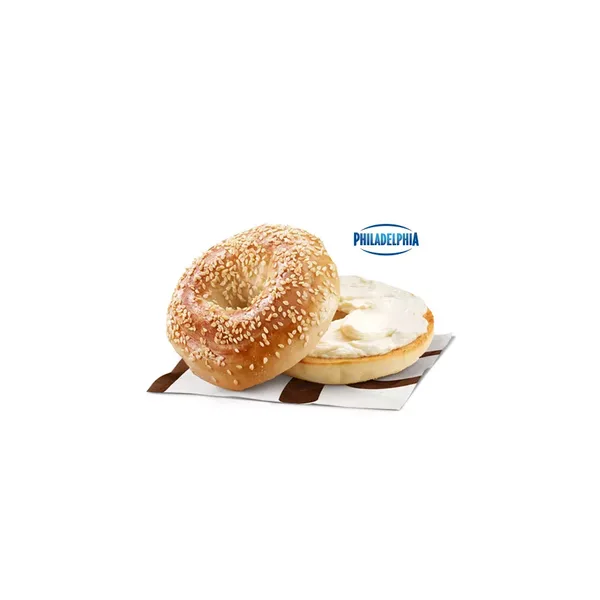 Sesame Bagel With Regular Cream Cheese Product