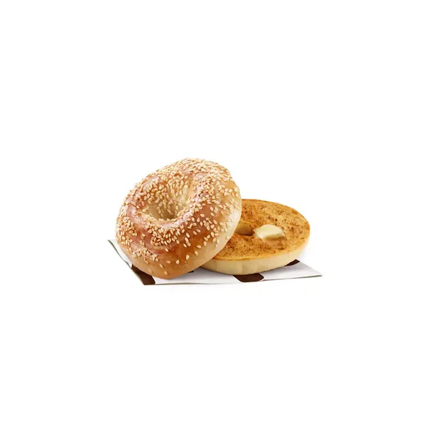 Sesame Bagel with Butter