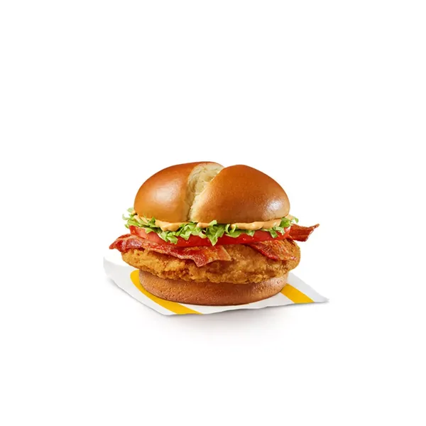 Spicy Bacon Deluxe McCrispy Sandwich