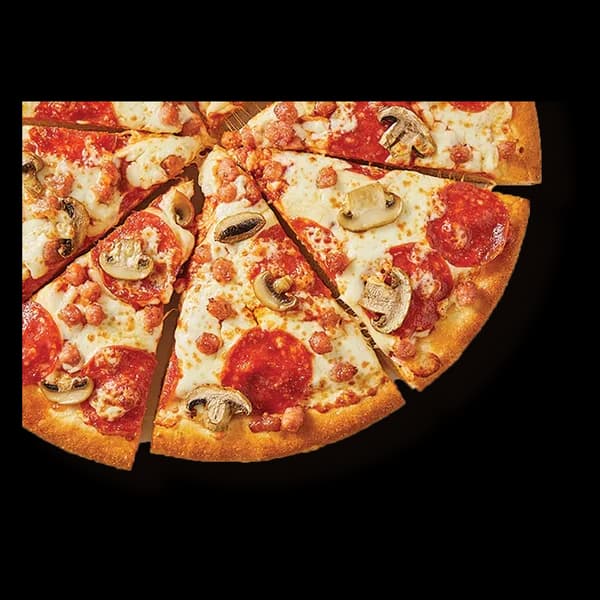 Canadian — 12" Medium Thin 'N Crispy (1/8 pizza)