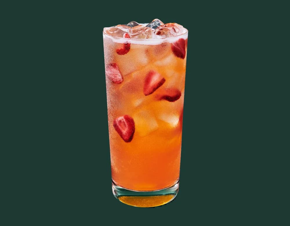 Mango Strawberry Lemonade Refresher