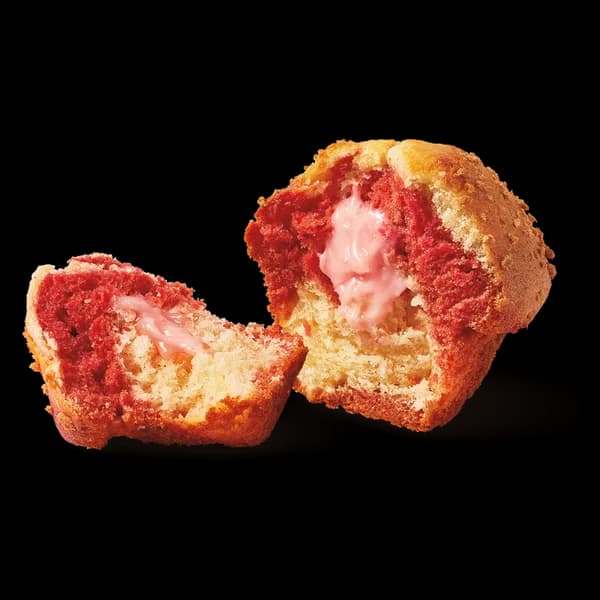 Strawberry Cheesecake Filled Muffin