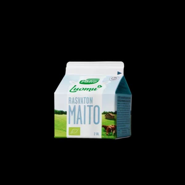 Valio Luomu rasvaton maito