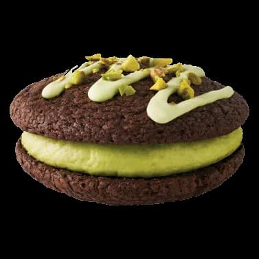 Chocolate & Pistachio Cookie Sandwich