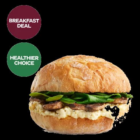 Egg & Mushroom Bap