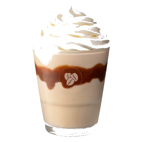Salted Caramel Frappé with Coffee
