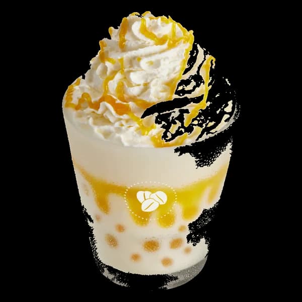 Tropical Mango Bubble Frappé