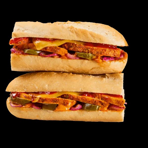 Hot Mexican Chicken Baguette
