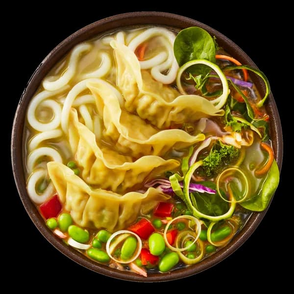 chicken gyoza noodle'bowl
