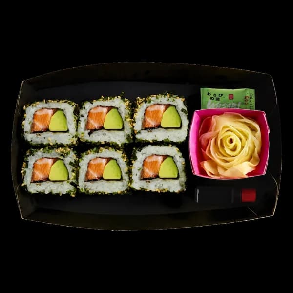 the salmon & avo rolls