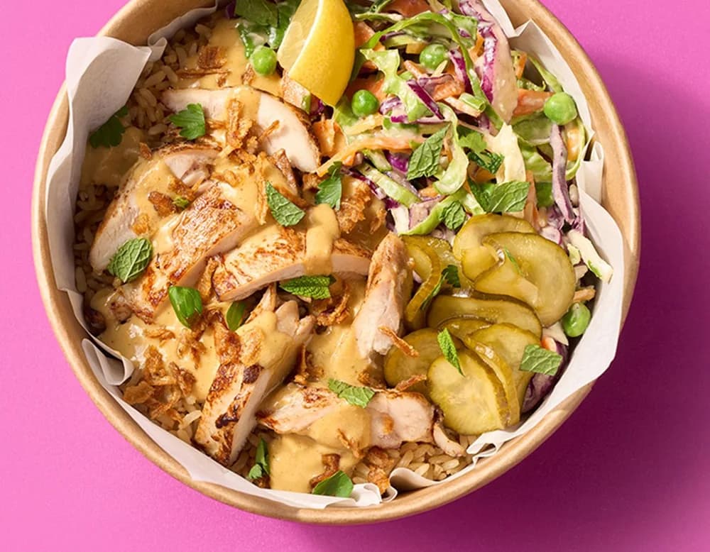 Peanut Satay Chicken (Bowl'd)