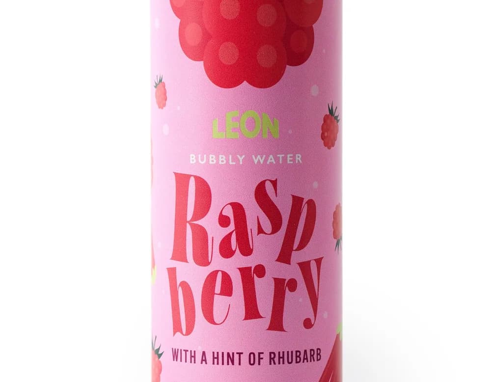 Raspberry Bubbly Water