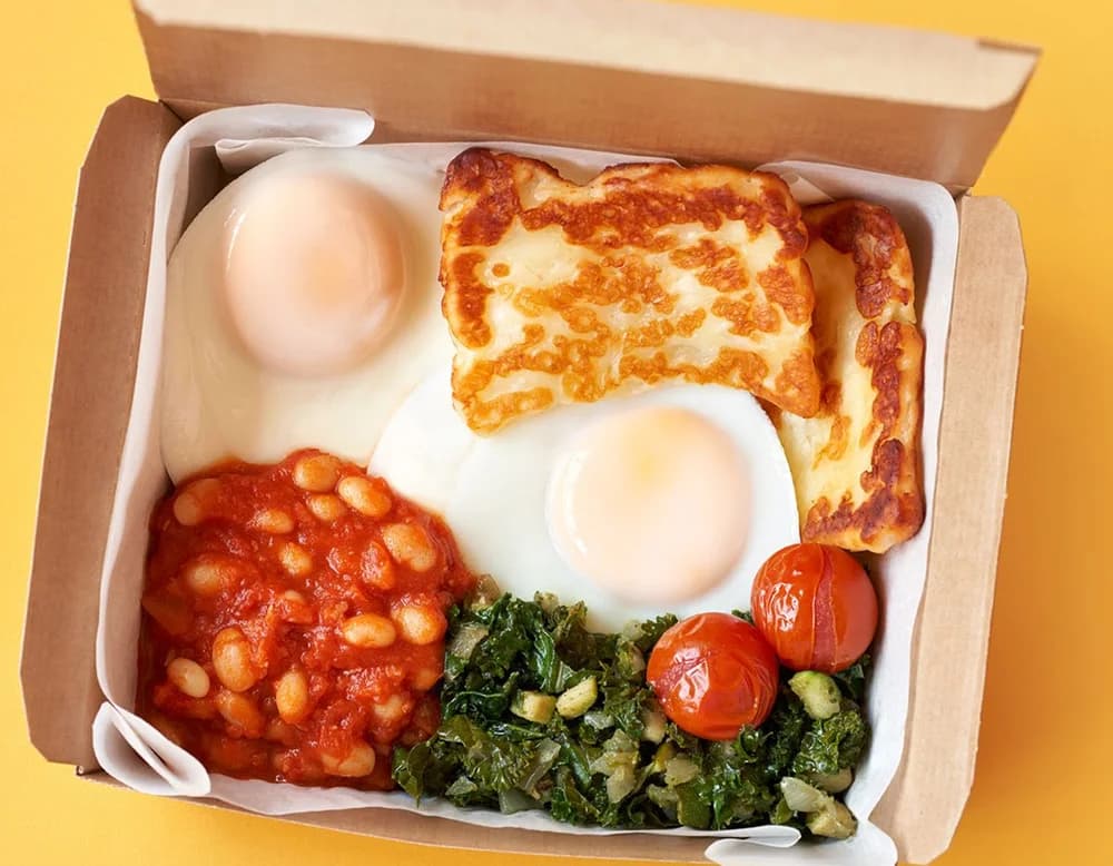 The Halloumi Breakfast Box