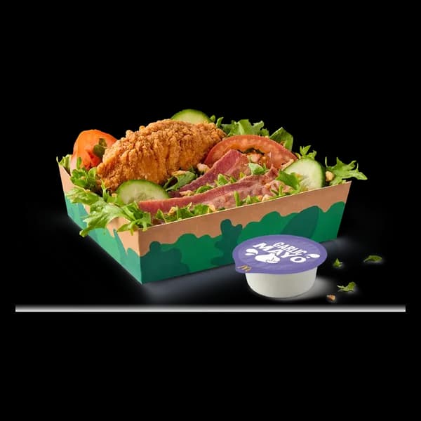 Crispy Chicken and Bacon Salad