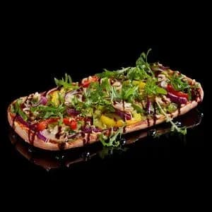 Vegan Virtuous Veg Flatbread