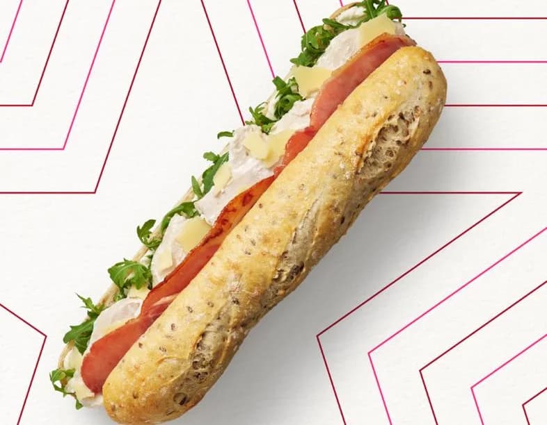 Chicken Caesar Bacon Baguette
