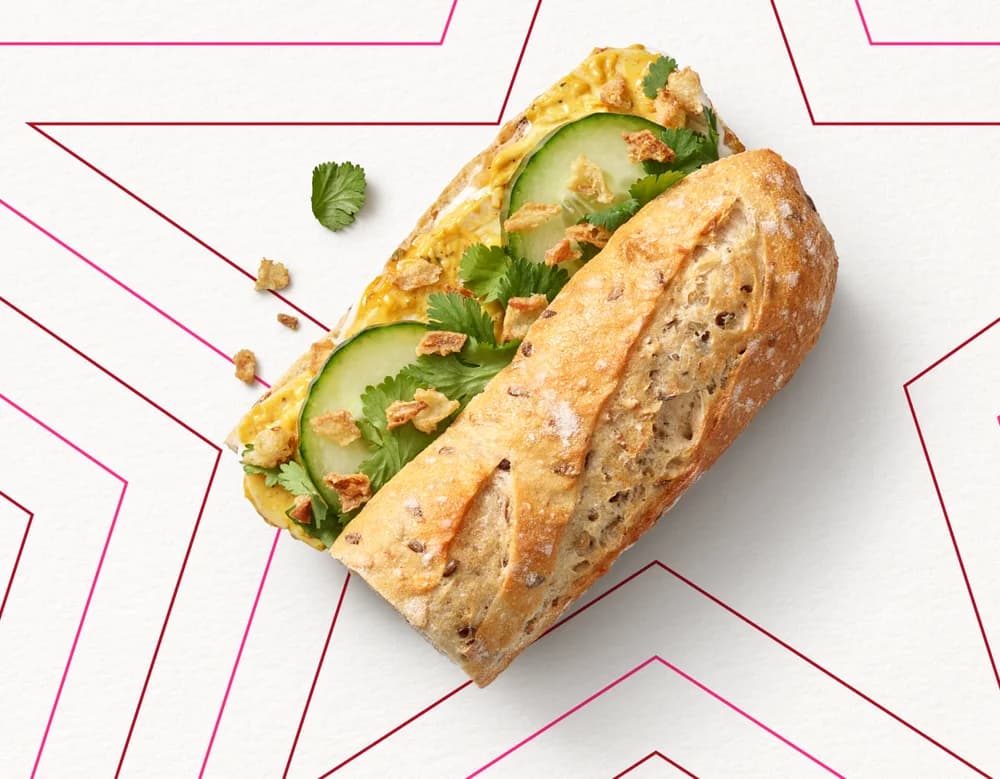 Coronation Chicken Half Baguette