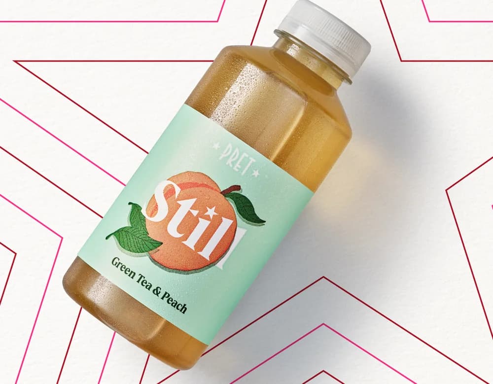 Green Tea & Peach Pret Still