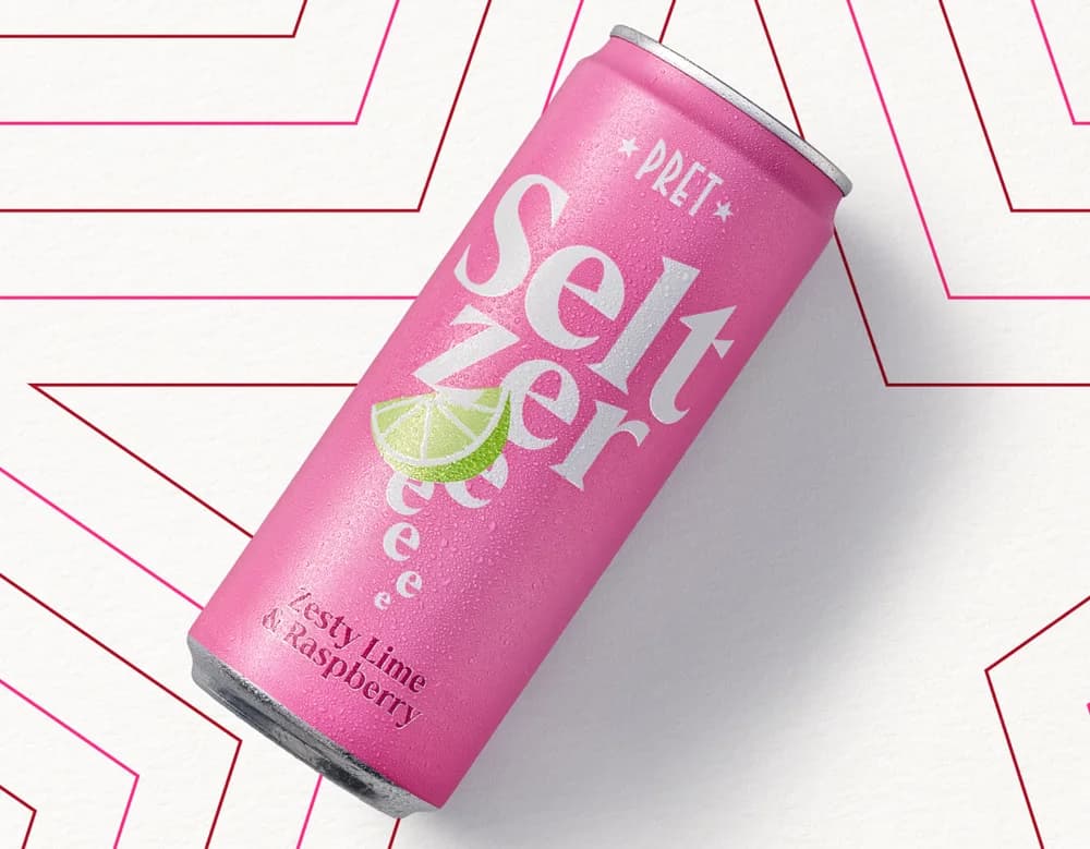 Lime & Raspberry Seltzer