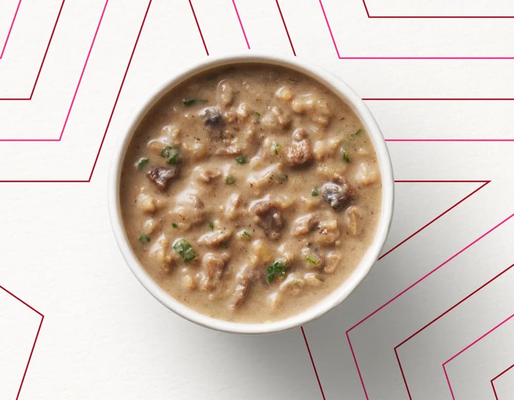 Pret's Mushroom Risotto