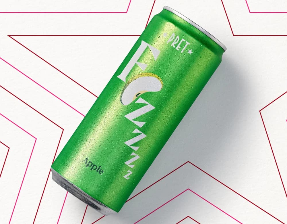 Pret's Sparkling Apple Fizz