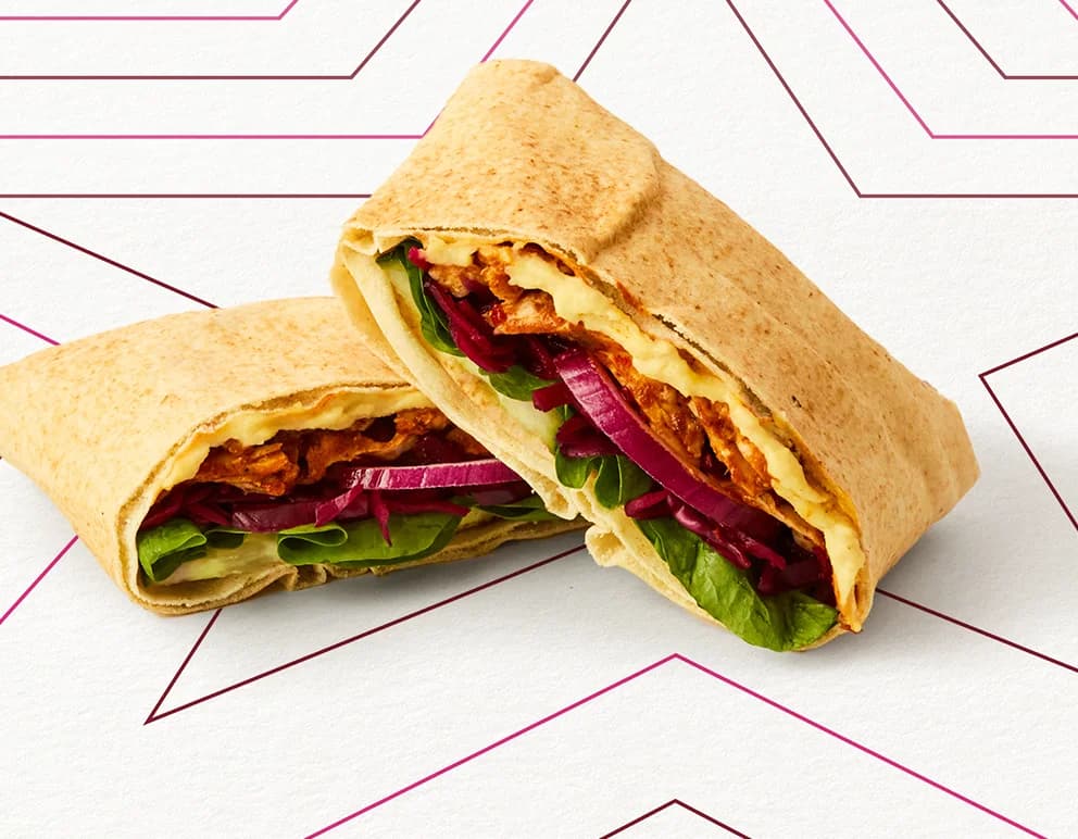Shawarma Spiced Chicken Flatbread