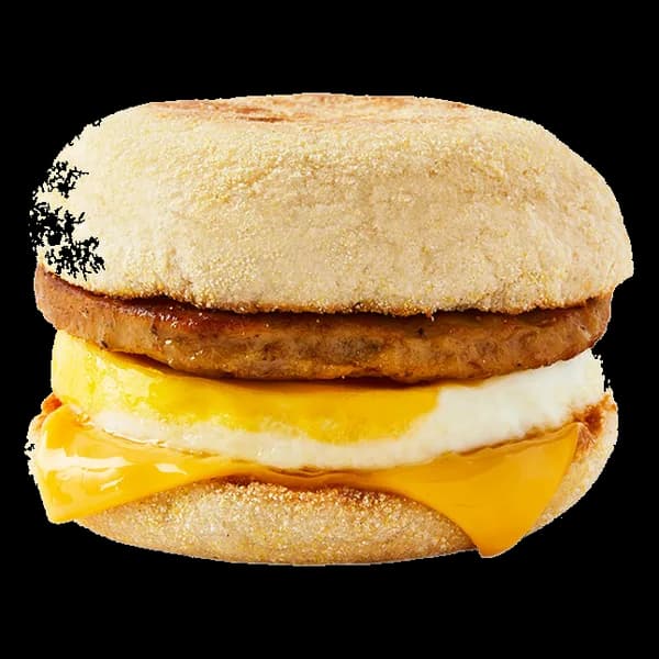 Sausage & Egg with Cheese Muffin