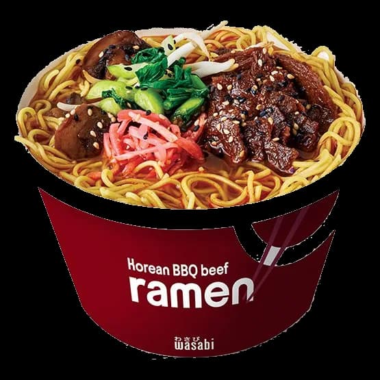 Korean BBQ beef ramen